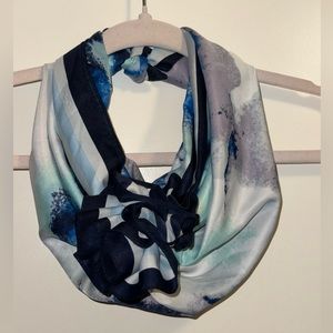 Oversized Square Chase Bank Uniform Scarf